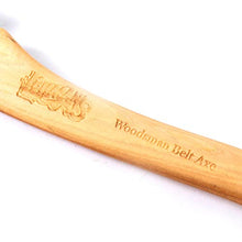 Lehman's Woodsman's Belt Axe - Carbon Steel Axe Head with Amish Made Hickory Wood Handle, Made in USA