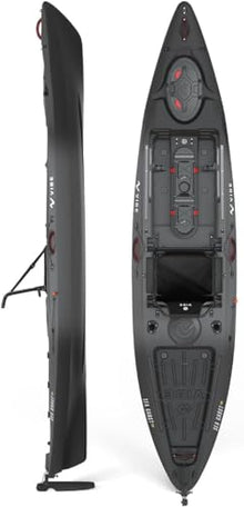Vibe Sea Ghost 130 Fishing Kayak 13ft with Hero Seat 2.0 Raven