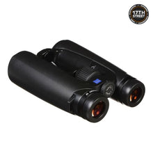 ZEISS 10x42 Victory SF Binoculars Bundle with Harness Strap, Camo Hat, Cleaning Cloth & Lens Wipes (Black/Yellow)