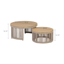 Christopher Knight Home Dalba 4-Seater Patio Furniture Set with Removable Cushion, 5 Piece Outdoor Acacia Wood Conversation Set, Wooden Outdoor Sectional Sofa Set, Beige+Light Teak