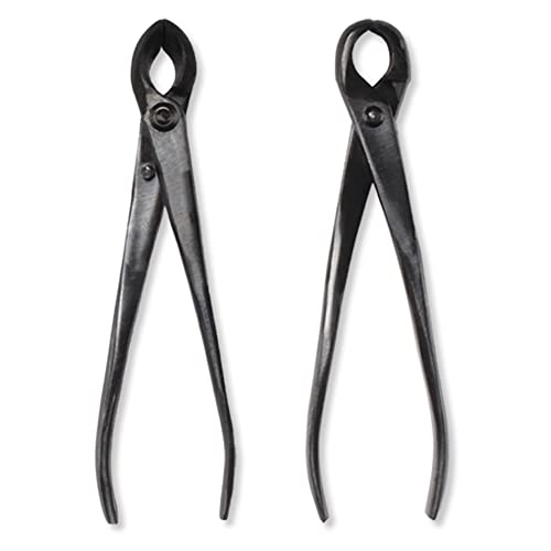 BambooMN Bonsai Tool Kit - 8" Concave Cutter & 8" Knob Cutter - 30 Sets