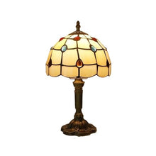liuzhiwan Desk Lamp, Stained Glass Table Lamp