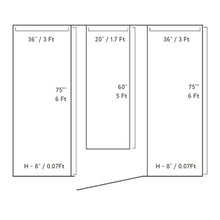 BAUMERA 3Pcs Raised Beds for Gardening Vegetables in Greenhouse (10x33 FT)