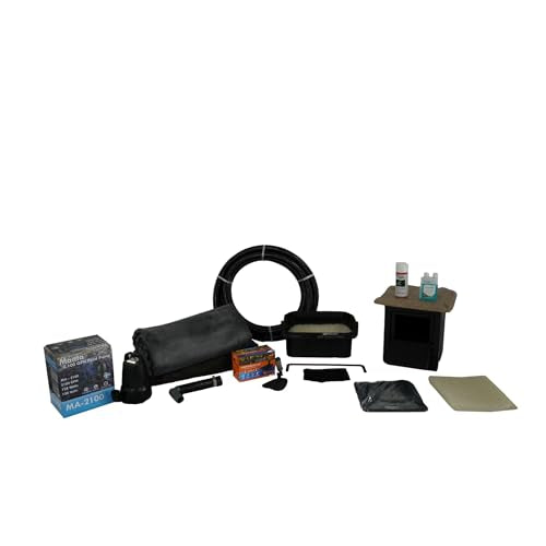 HALF OFF PONDS Simply Ponds 2100 Water Garden and Pond Kit with 15 Foot x 15 Foot EPDM Liner - XSH1