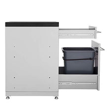 Fuego Modular Deep Wall Mount Drawer Cabinet Left Side
