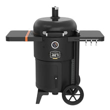 Oklahoma Joe's Bronco 18 in. Heavy Duty Charcoal Drum Smoker and Grill with 284 sq. in. Cooking Area in Black