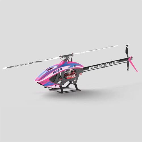 Helidirect Goosky Legend RS4 Venom Helicopter Combo Unassembled Pink