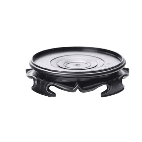 QUANGJN Pcs Plants Saucers Flower Pot Small Pot Holder Ceramic Flower Pot Vase Fish Tank Wooden Base Bottom Tray Chassis Round Bracket Bracket Plant Pot Saucers,