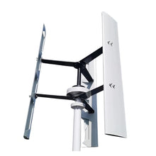 Free Energy 10KW Low Noise Vertical Axis Wind Power Turbine Generators 10000W 12V 24V 48V AC Windmill Fan for Home Farm Seashore(12V_10KW)