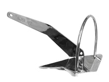 MarineNow AISI 316 Stainless Steel Shovel Scoop Anchor with Roll Bar 66 lb