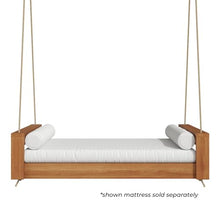 Amish Casual The Lancaster Amish Crafted Porch Daybed Swing, Made in The USA from Kiln Dried Pine (4 Foot, Cedar Stain)