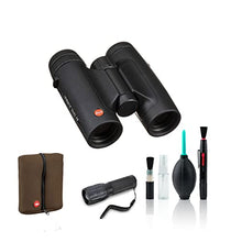 Leica 10x32 Trinovid HD Compact Binoculars Bundle with Cleaning Kit and Flashlight