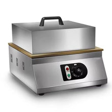 Electric Souffle Machine, Commercial Dorayaki Pancake Souffle Maker Machine, Temperature Range: 50-250°, with Stainless Steel Cover, for Restaurants, Bakeries, Dessert Shops