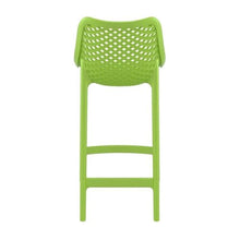 Home Square Patio Counter Stool in Tropical Green - Set of 2