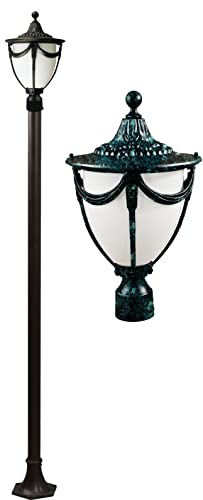 DABMAR LIGHTING INC GM4810-VG Rachel Post Fixture