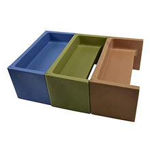Children's Factory 3-in-1 Adapta-Benches Flexible Seating 3-Pack Almond-Fern-Sky