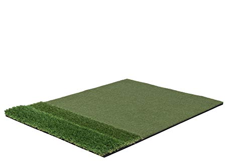 Motivo Golf StrokeSaver Tri-Turf Tour Golf Mat Green