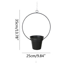 Metal Plant Hanger, Hanging Basket, Flower Pot Rack, Garden Balcony Indoor and Outdoor Decoration Rack (Color : Style 2) (Style 1)
