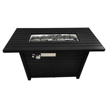 Outdoor Fire Pit Table with Lid for Patio and Backyard Use