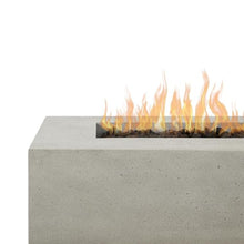 BBQGuys Signature La Valle 42-Inch Square Propane Fire Table - Flint - 1592LP-FLNT