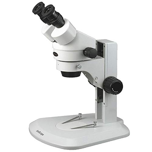 AmScope SM-1BRX 3.5X-45X Super Widefield Zoom Binocular Microscope White