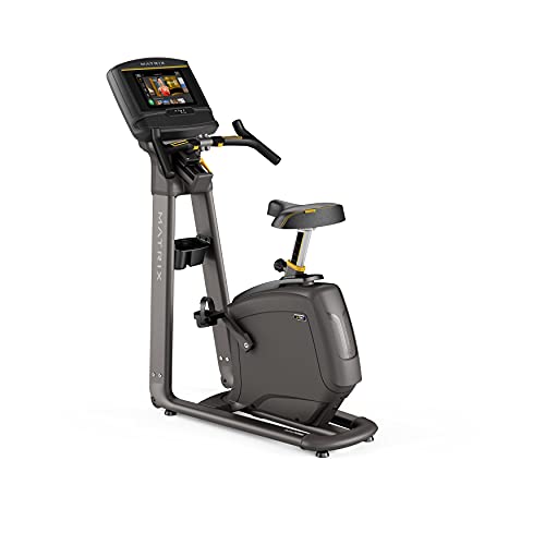 Matrix Fitness U30 Upright Bike with XER Console Black/Yellow