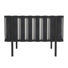 Butler Specialty Company Norway Outdoor Club Chair - Black and White