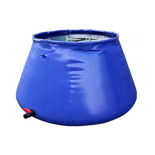 5sssallefaa Emergency Water Tank 2000L Collapsible Water Container Blue