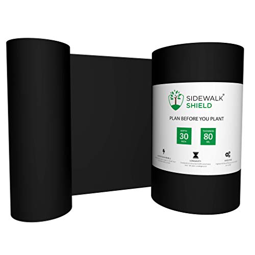 Sidewalk Shield Tree Root Barrier Standard Duty 30 Inch Depth 100 Feet