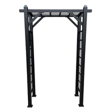 Oakland Living Black Modern Aluminum Garden Arbor Arch