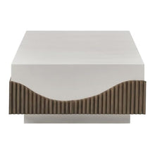 Seasonal Living Provenance Signature FRP Rectangle Coffee Table in Limestone