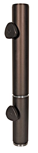 Treasure Garden 50 Pound Umbrella Base, Cast Iron Classic Market Design with Expandable Weight Capacity, 19.3 in Diameter (Umb Base 50-LB Black)