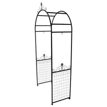 Panacea 83690 Rustic Heirloom Cottage Garden Arbor, Brown, 96" H