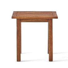 Christopher Knight Home Perla Outdoor 2 Seater Acacia Wood Bistro Set Teak + Cream