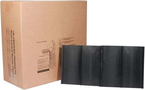Full Pallet USA Made 12" x 1440'ft Tree Root Barrier, Tree Circle Weed Barrier, Root Shield for Sidewalks, Driveways, & Patios Commercial & Residential Grade (12" x 1440' Feet - Full Pallet)
