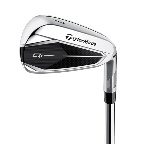 TaylorMade Golf Qi Iron 5-P,AW Steel Shaft Stiff Right Handed Silver