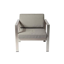 Benzara BM172083 Enchanting/Modish Outdoor Lounge Set (Set of 4), Taupe