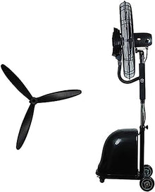 GAZOGJ Floor Misting Fan, Stand Atomizing Fan,Oscillating Industrial Fan for Quick Cooling, 3-Speeds, Adjustable Height, Indoor/Outdoor Standing Fan Fits Your Home DéCor,65CM
