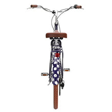 sixthreezero A/O Frida Limited 7-Speed Step-Through Touring Hybrid Bicycle Navy & White Spots
