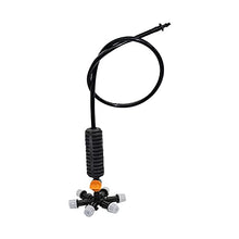 Hanging Misting Nozzle with Valve kit Cross Atomizing Nozzle Fog Water Sprayer Greenhouse Drip Irrigation 1 Set (Size : 4-Ways) ()