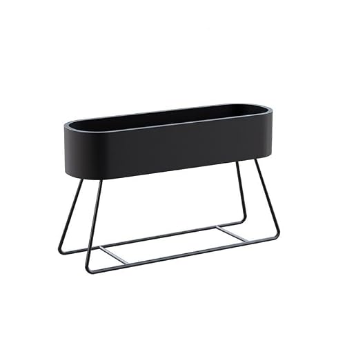 M3b6G8p1 Planter Box Curved Partition Planter Box Flower Trough Rack for Yard Mall Landscape Decor(Medium)