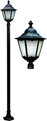 DABMAR LIGHTING INC GM8133-VG Fixture,Post,8133,VG,Lantern