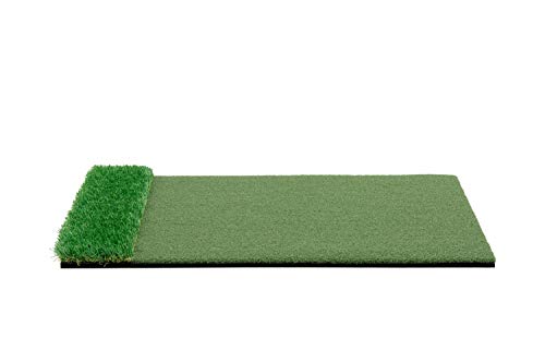 Motivo Golf StrikeDown Dual-Turf Pro Golf Hitting Mat Green