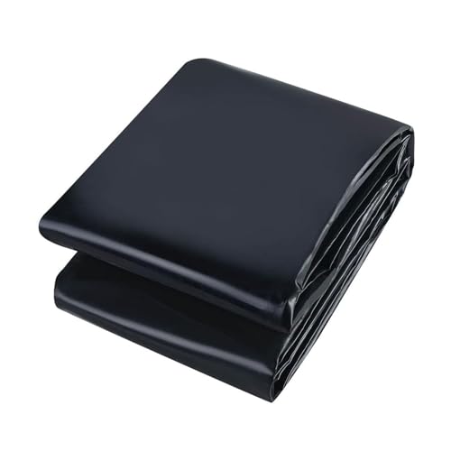 PLOZINDA Pond Liner Rubber Pond Liner, Flexible Fish Liners 14mil, Hdpe Pond Liners for Outdoor Ponds, for Garden Pond Garden Fountains (Color : 14mil, Size : 12x100m/39.36x328ft)