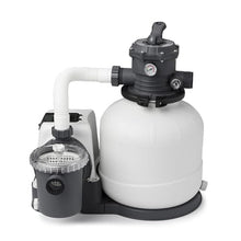 Intex 26647EG Krystal Clear 2800 GPH Sand Filter Pump for Above Ground Pools Bundled with OptiFlow 2 Pack Premium Pure Silica Filter Sand, 50 lb Bags