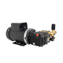 Canpump 1500 PSI 2.2 GPM Pressure Washer Pump Assembly with 2 HP 120 V Motor – Triplex Power Washer Pump, Fully Serviceable, External Unloader – For Cars, Driveways, Siding, Decks & Patios