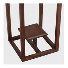 LUYOUBOZHU Vase Stand Bonsai Rack Plant Shelf Wood with Drawers for Home Study Tea Room Balcony Gardening