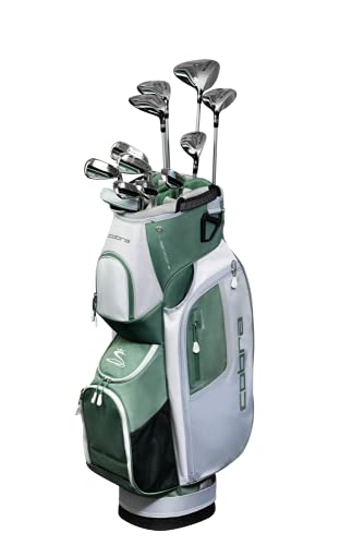 COBRA Golf 2021 Fly XL Complete Set Cart Bag Black-Olive