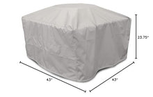 POLYWOOD® Nautical 42" Fire Pit Table in Slate Grey