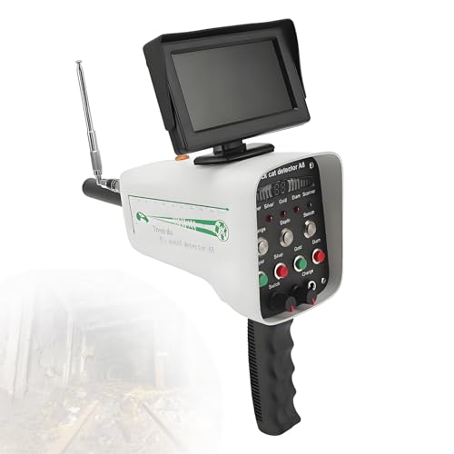 DzkZen Professional Metal Detector, High Accuracy 1000M Range 30M Depth Underground Metal Finder for Gold Silver Copper Detection, Display for Treasure & Metal Recovery